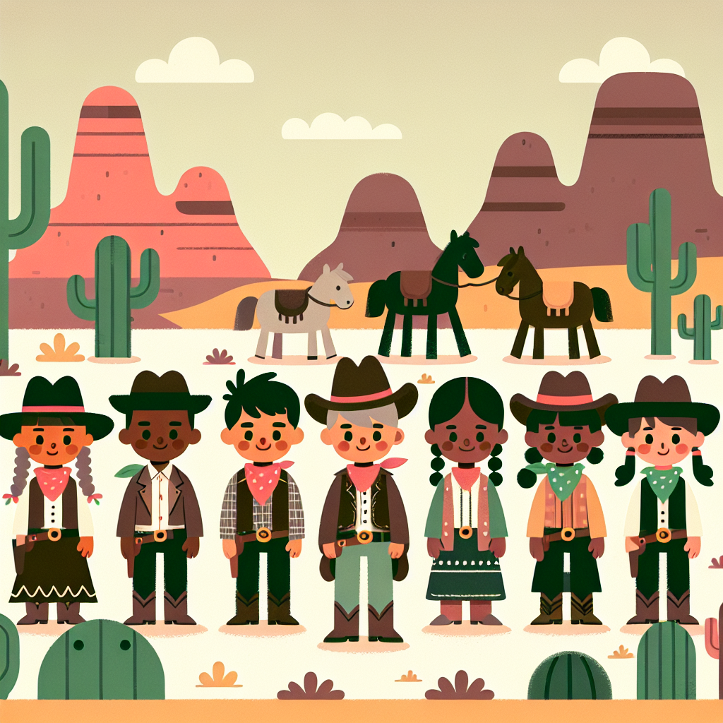 Wild West Wonder Number Painting
