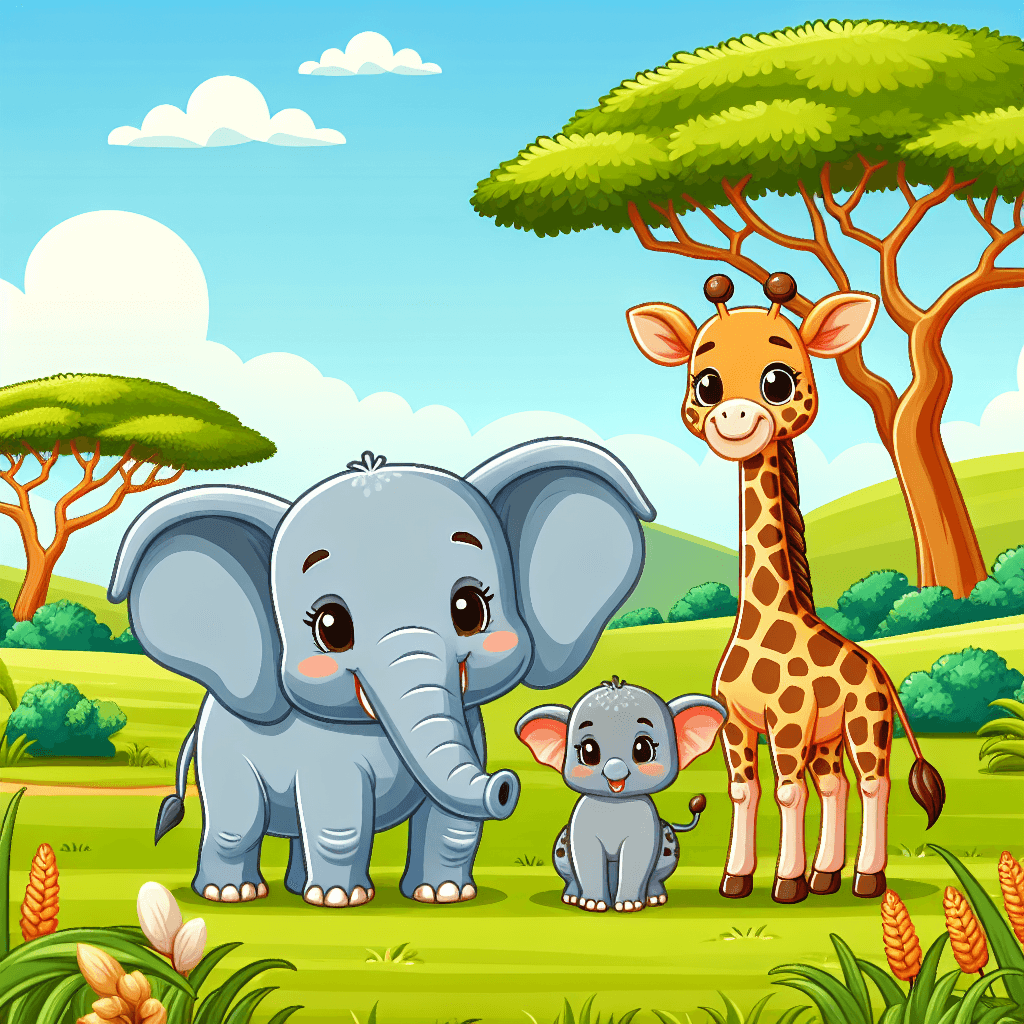 Savannah Wildlife Paint By Color