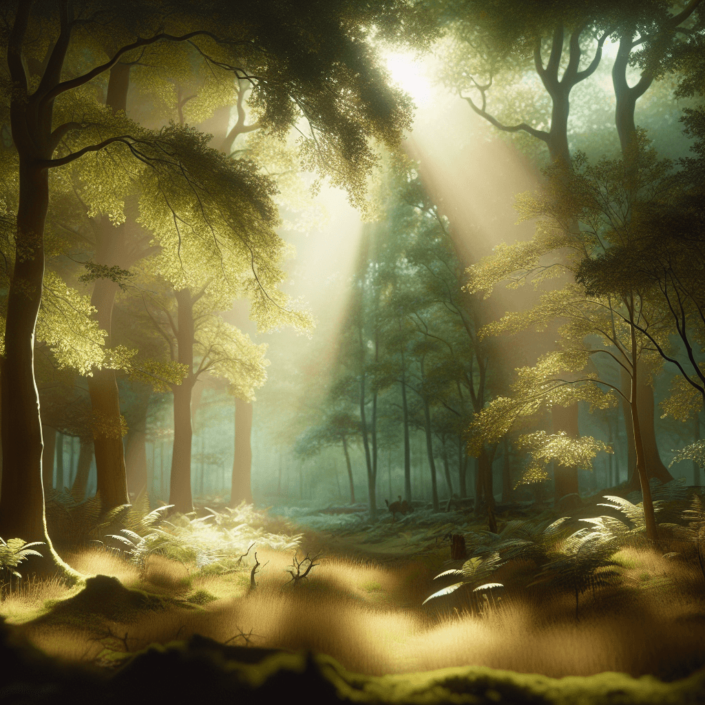 Dreamy Woodland Reverie Numbered Painting Kits