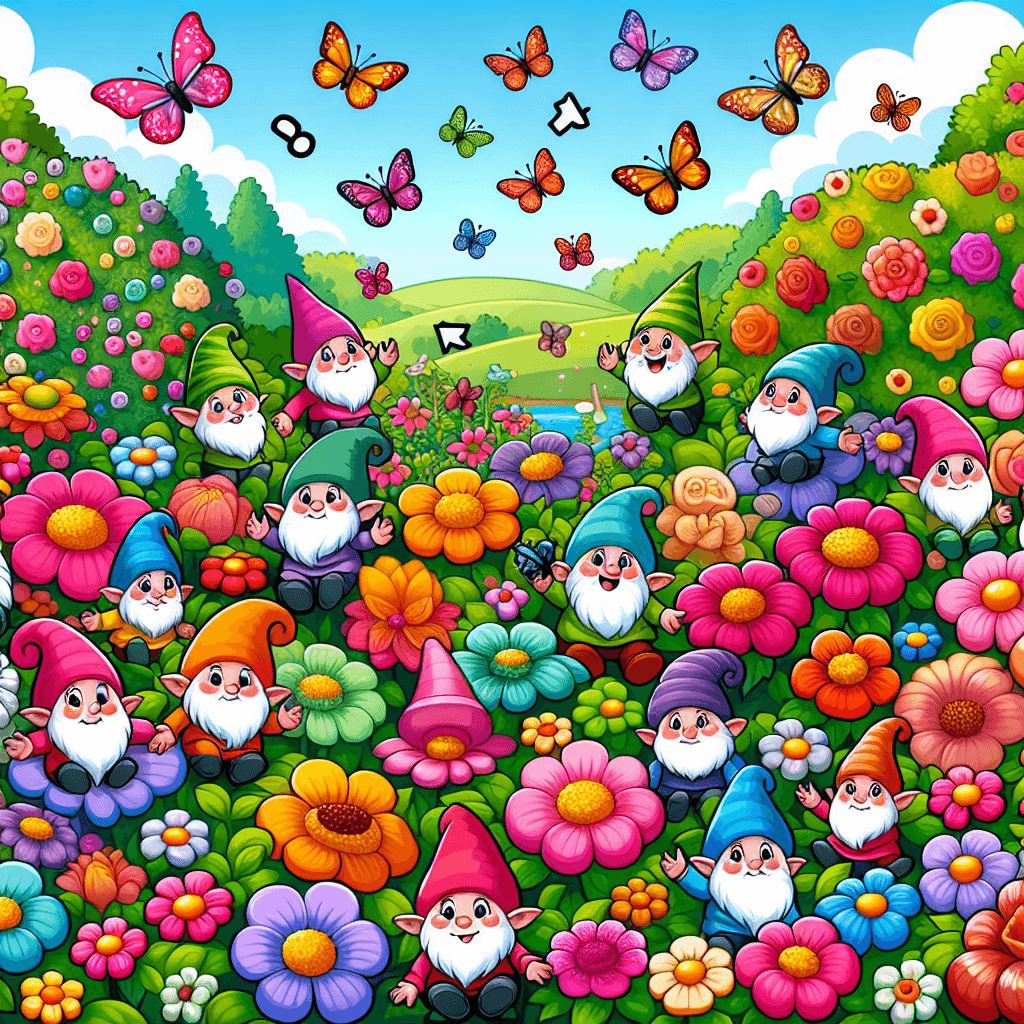 Enchanted Garden Friends DIY Paint By Numbers