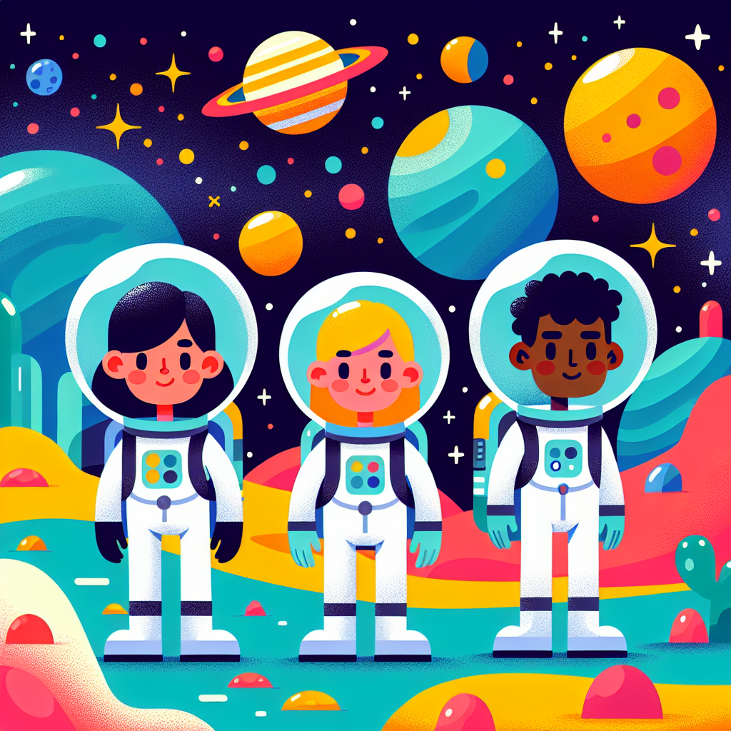 Intergalactic Explorer Mission Numbered Painting Kits