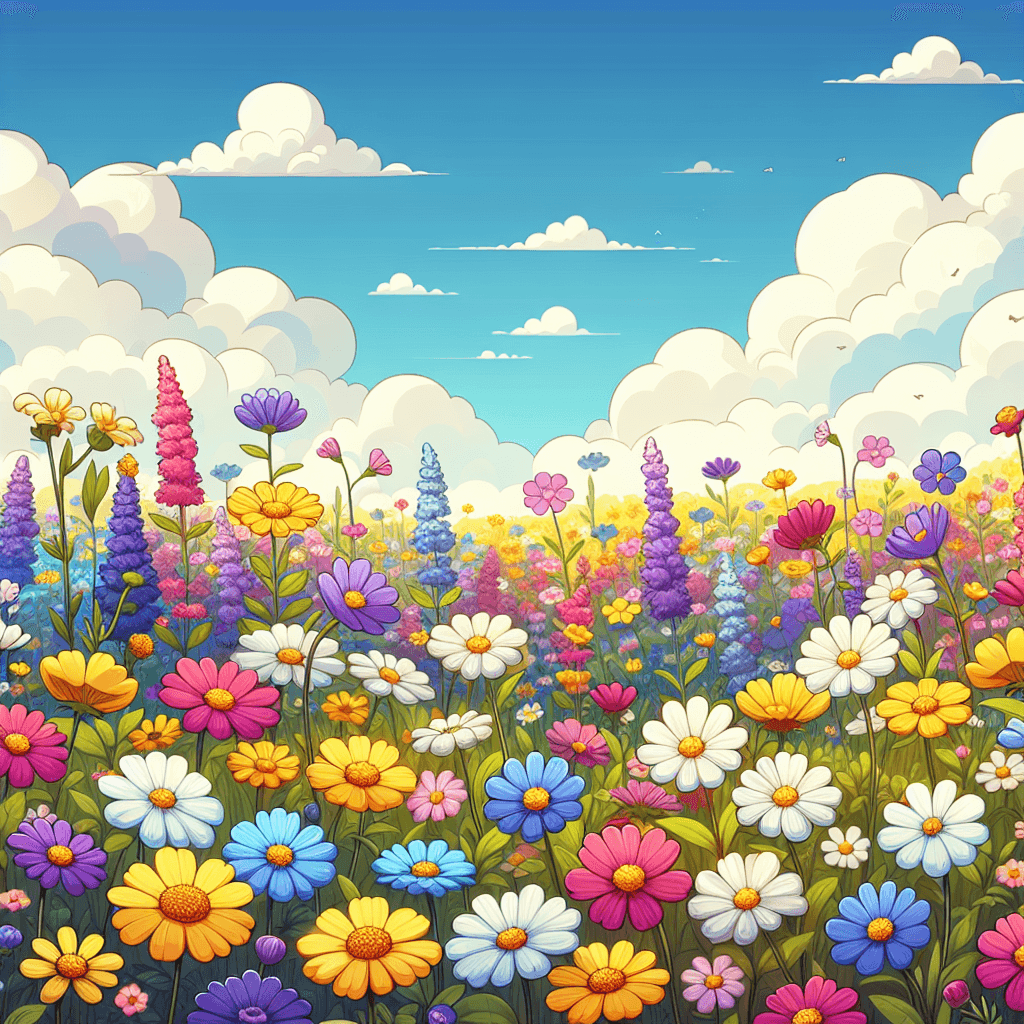 Wonderous Wildflowers Paint By Numbers