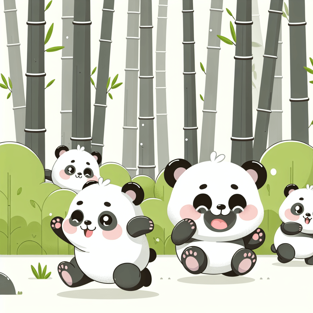 Giggly Panda Parade Paint By Color