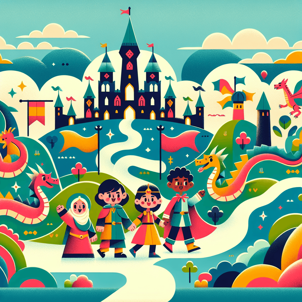 Adventure Kingdom Journey Painting Number Kit