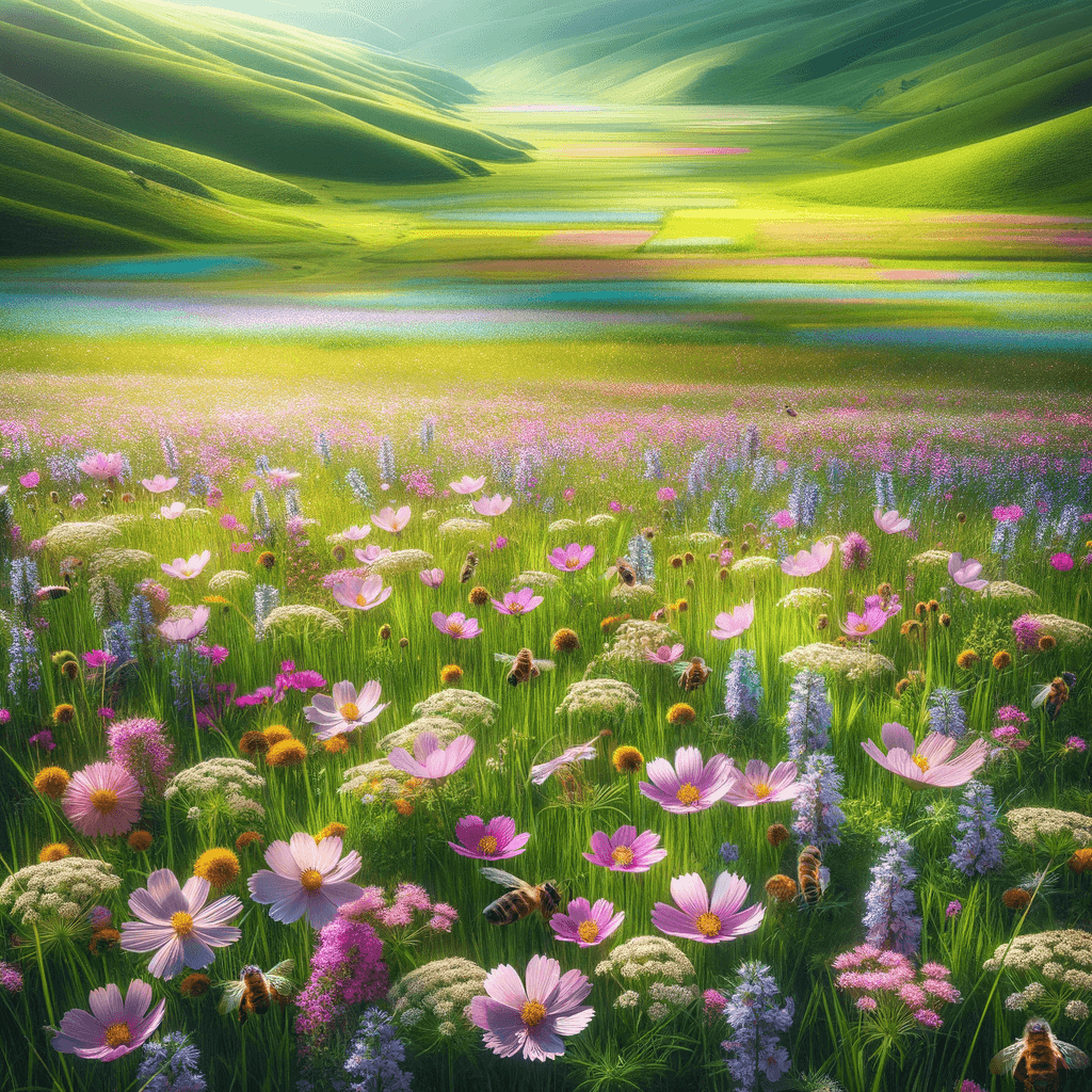 Wild Meadow Symphony Paint By Numbers Art