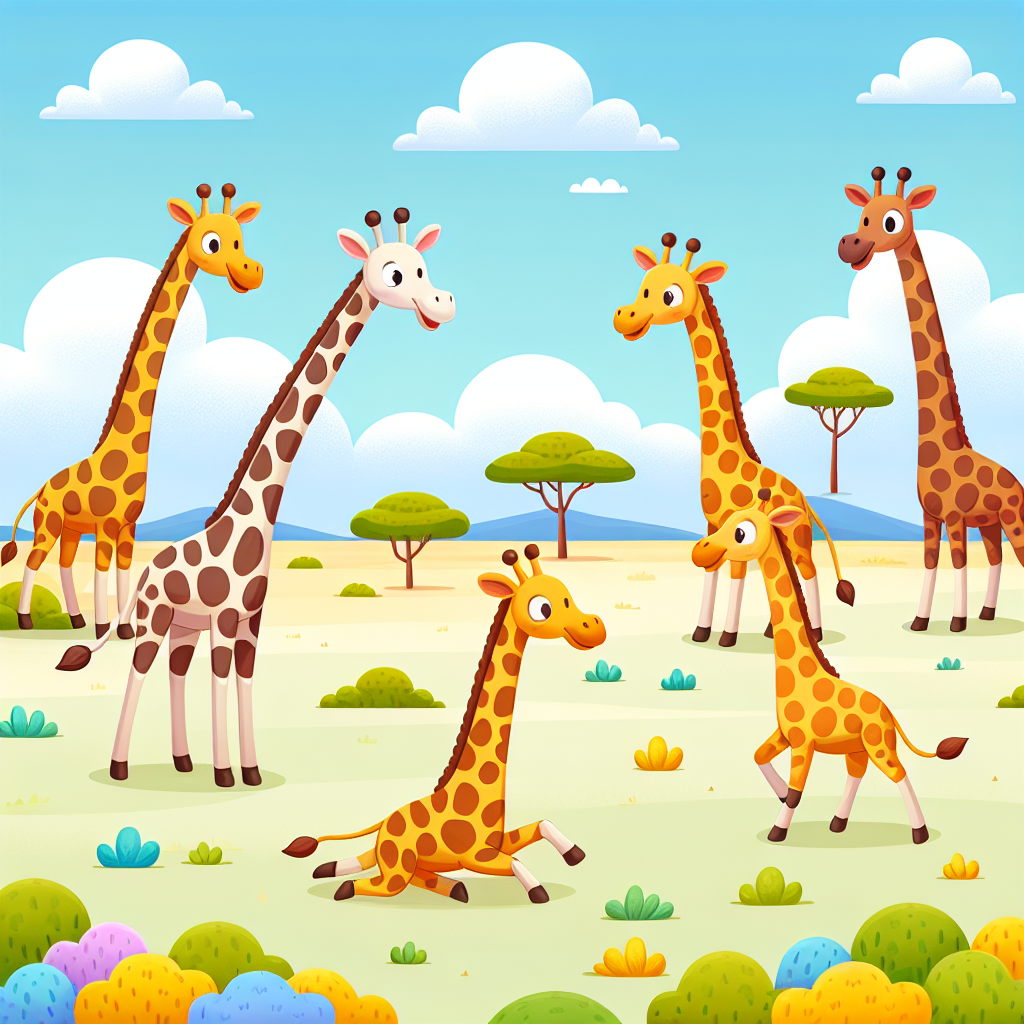 Giggling Giraffe Games Painting Number Kit
