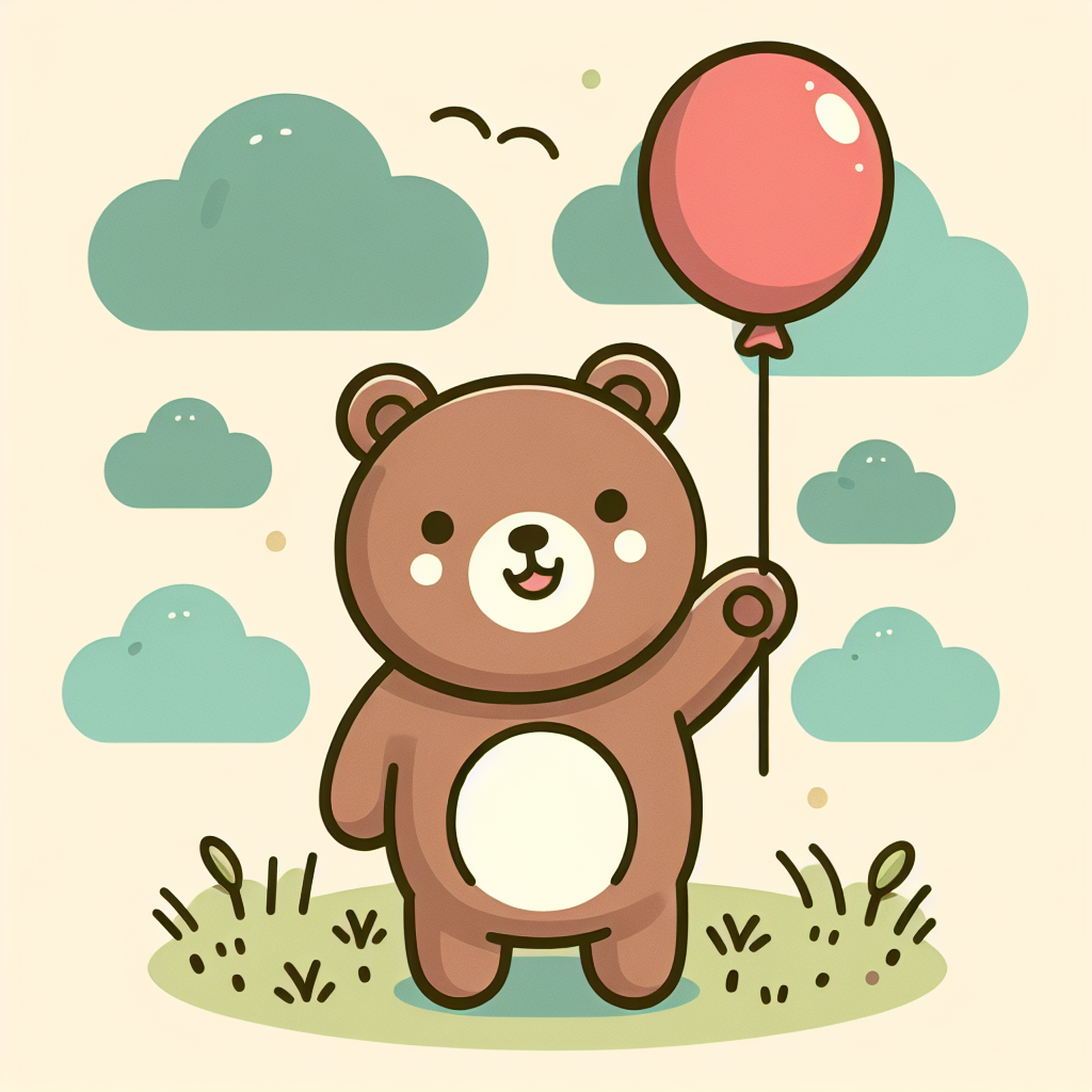Charming Bear Numbered Painting Kits