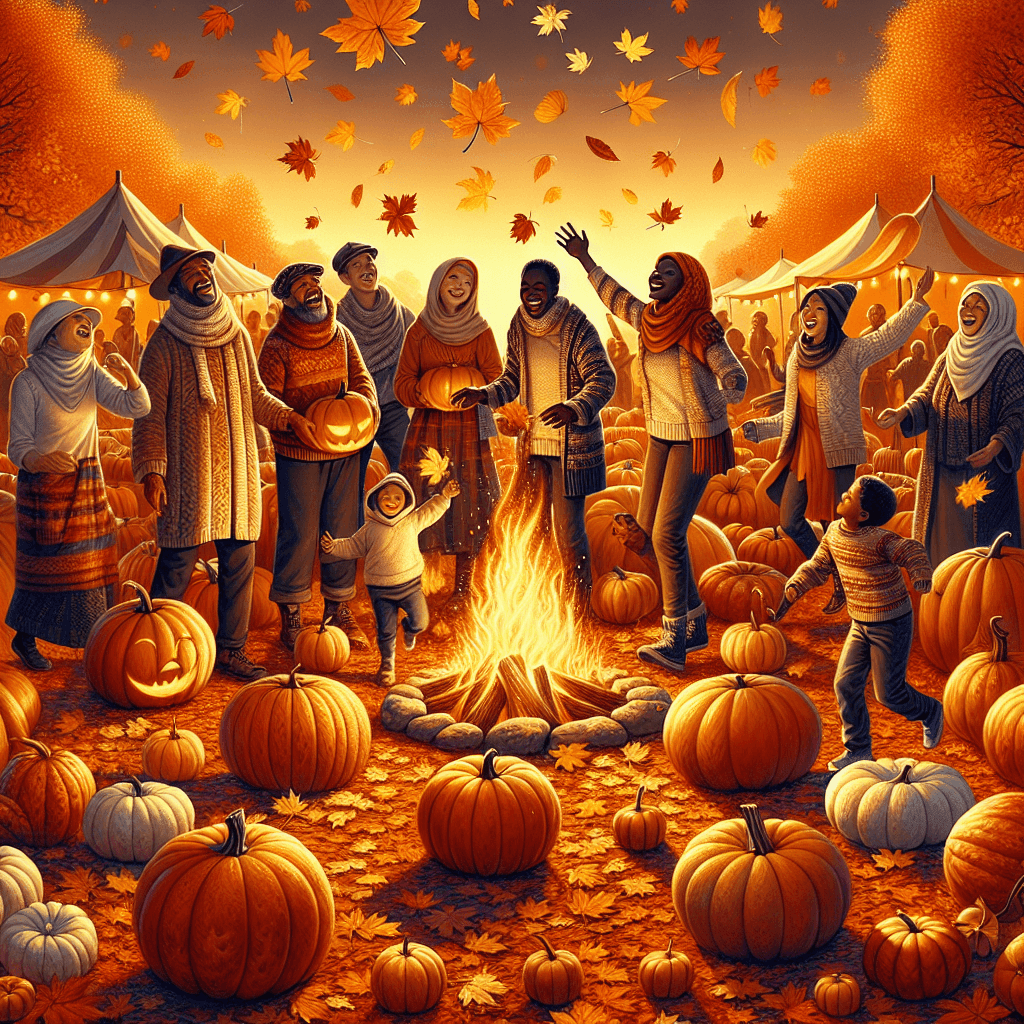 Autumn Festival Celebration Painting Number Kit