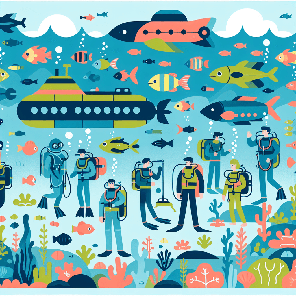 Undersea Explorer Dive Painting By Numbers Kit