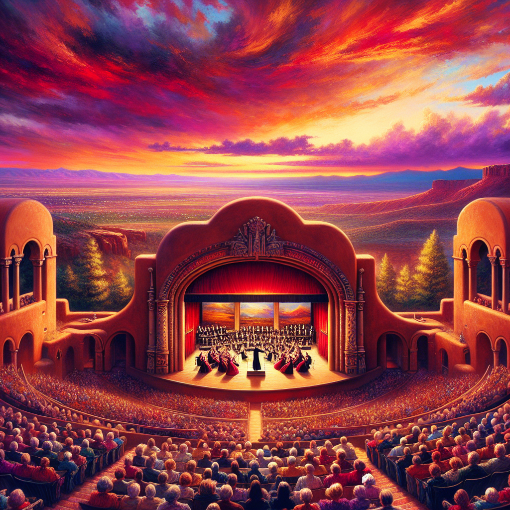 Santa Fe Opera Season - USA Paint By Numbers Art
