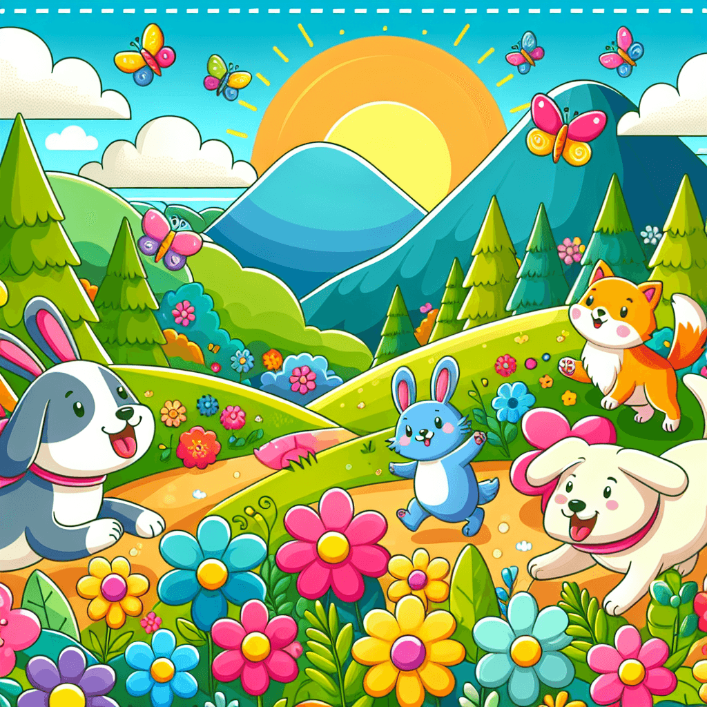 Whimsical Pet Adventure Paint By Numbers