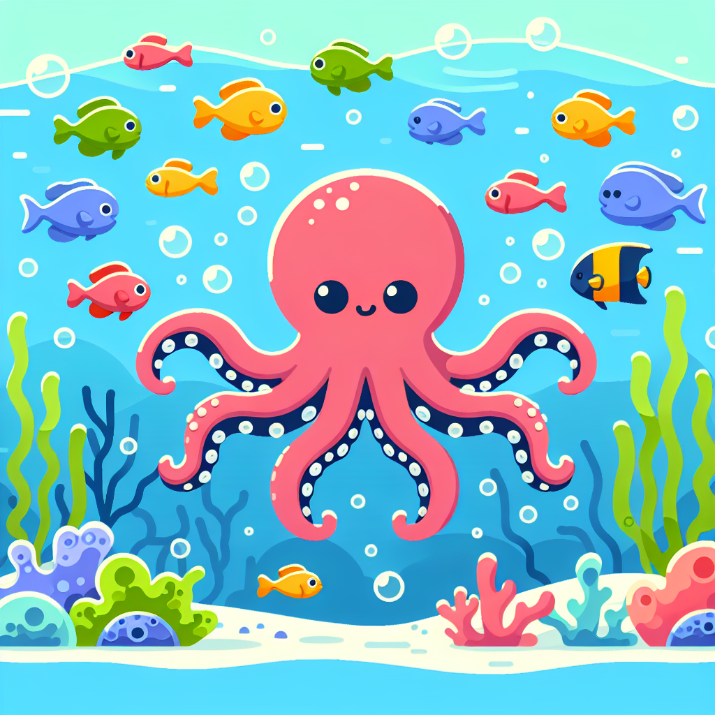 Oceanic Octopus Odyssey Paint By Numbers