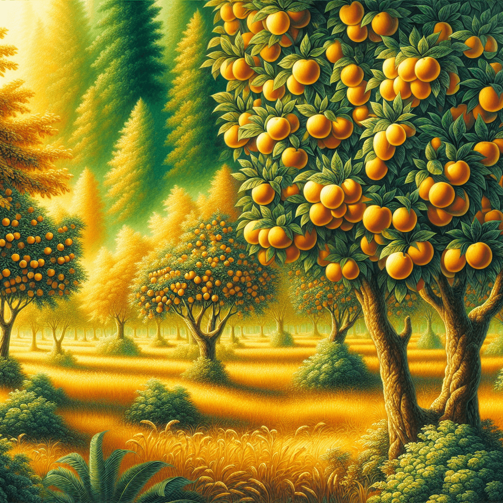 Golden Orchard Bounty DIY Paint By Numbers