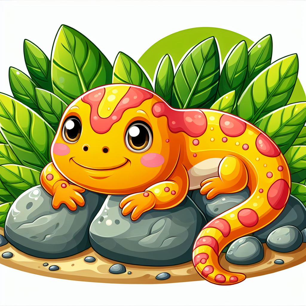 Adventurous Salamander Painting Number Kit