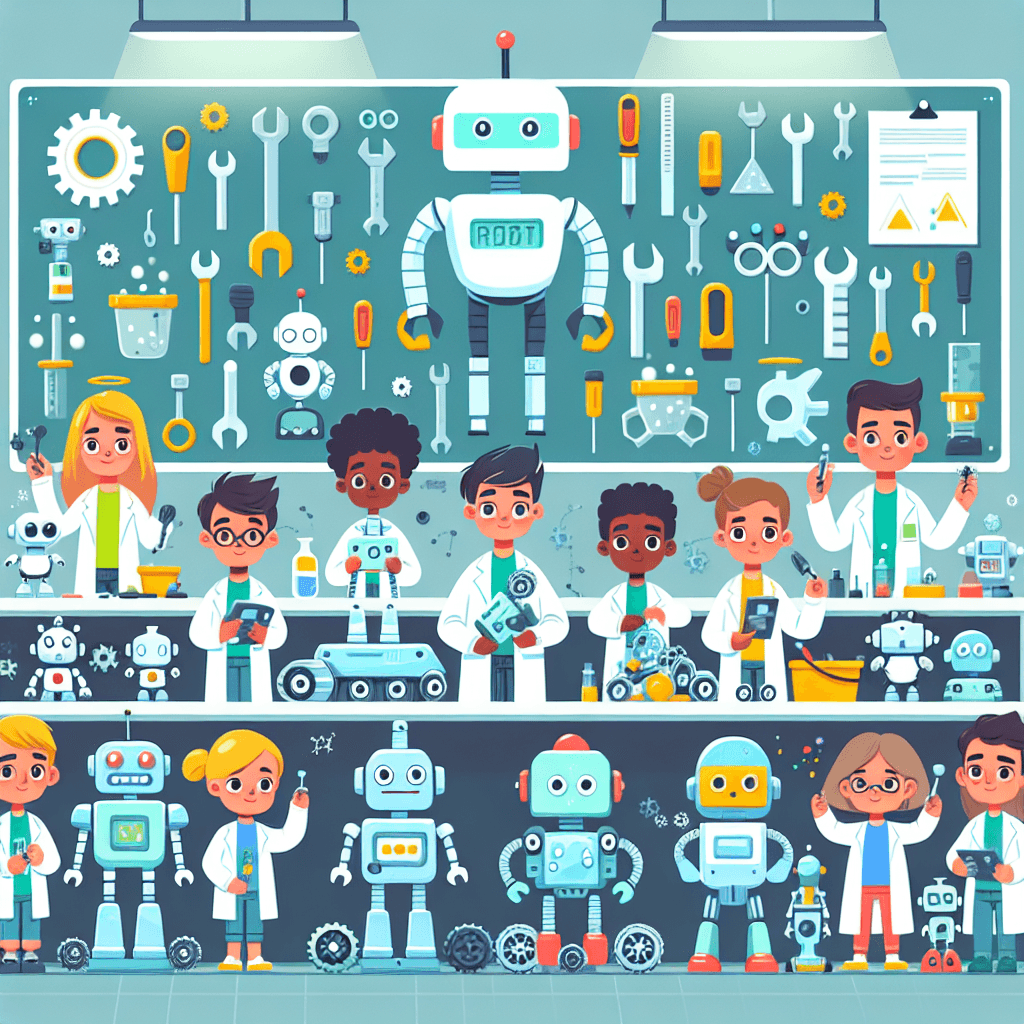 Robotics Inventor's Lab Paint By Number