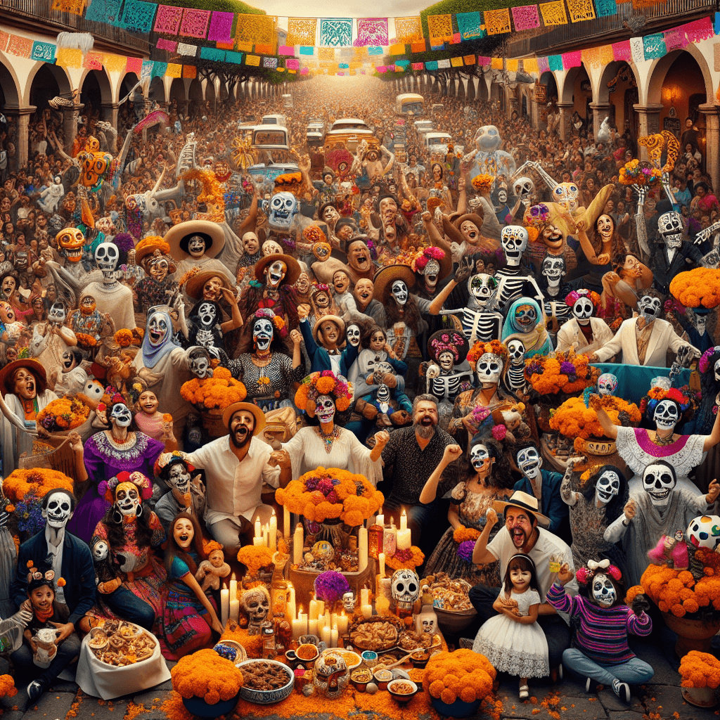 Oaxaca Day Of The Dead - Mexico Painting By Numbers Kit