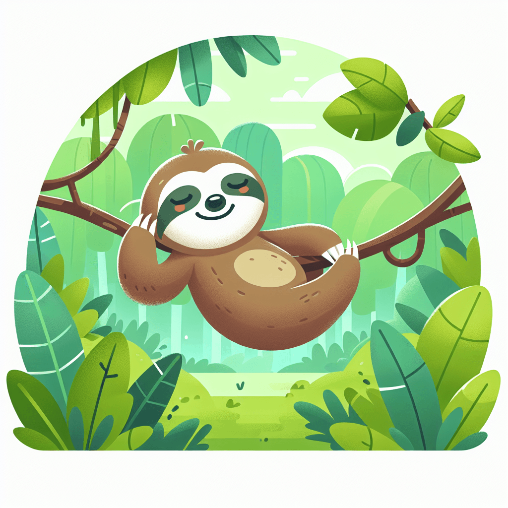 Silly Sloth Safari Paint By Numbers Kits