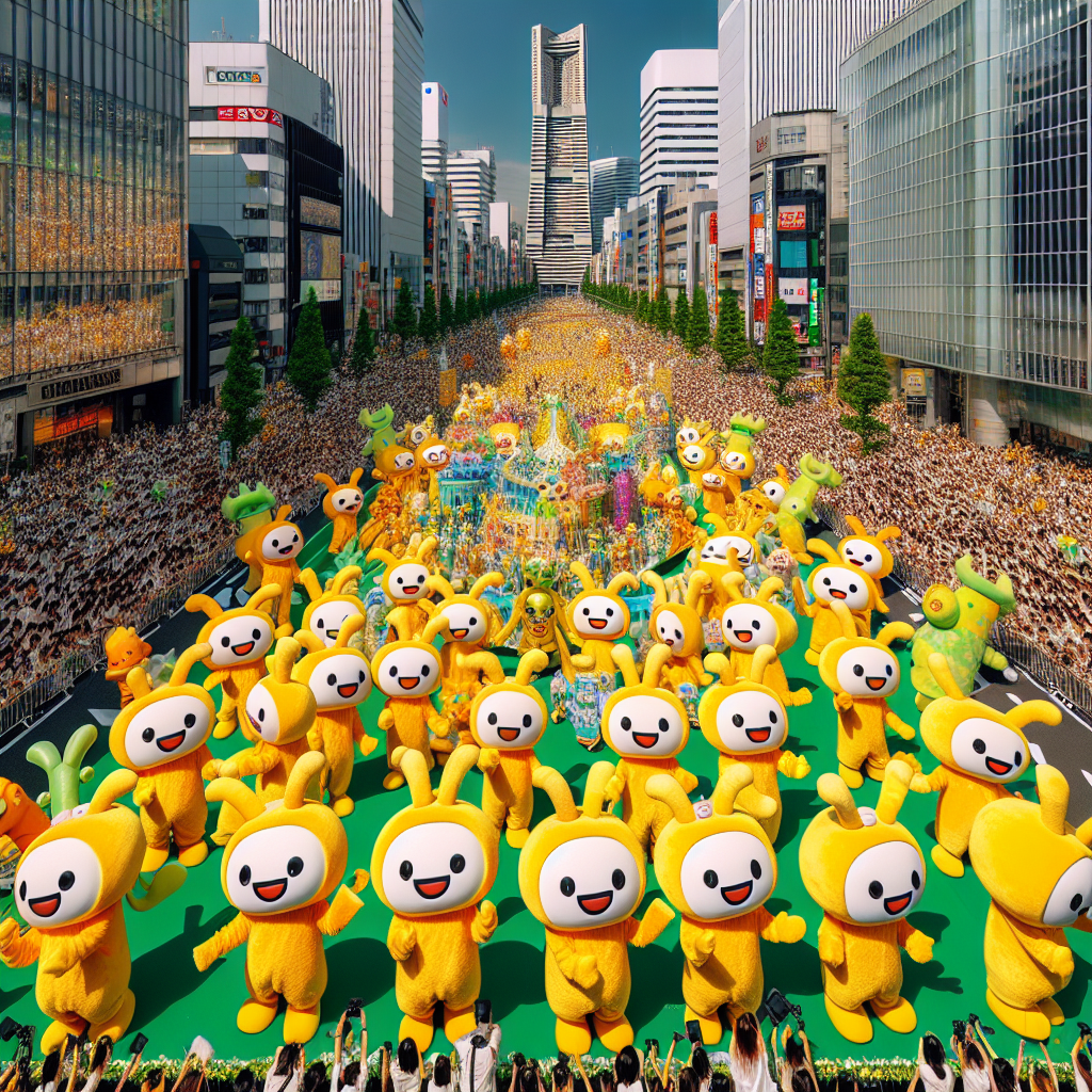 Pikachu Outbreak - Yokohama Number Painting