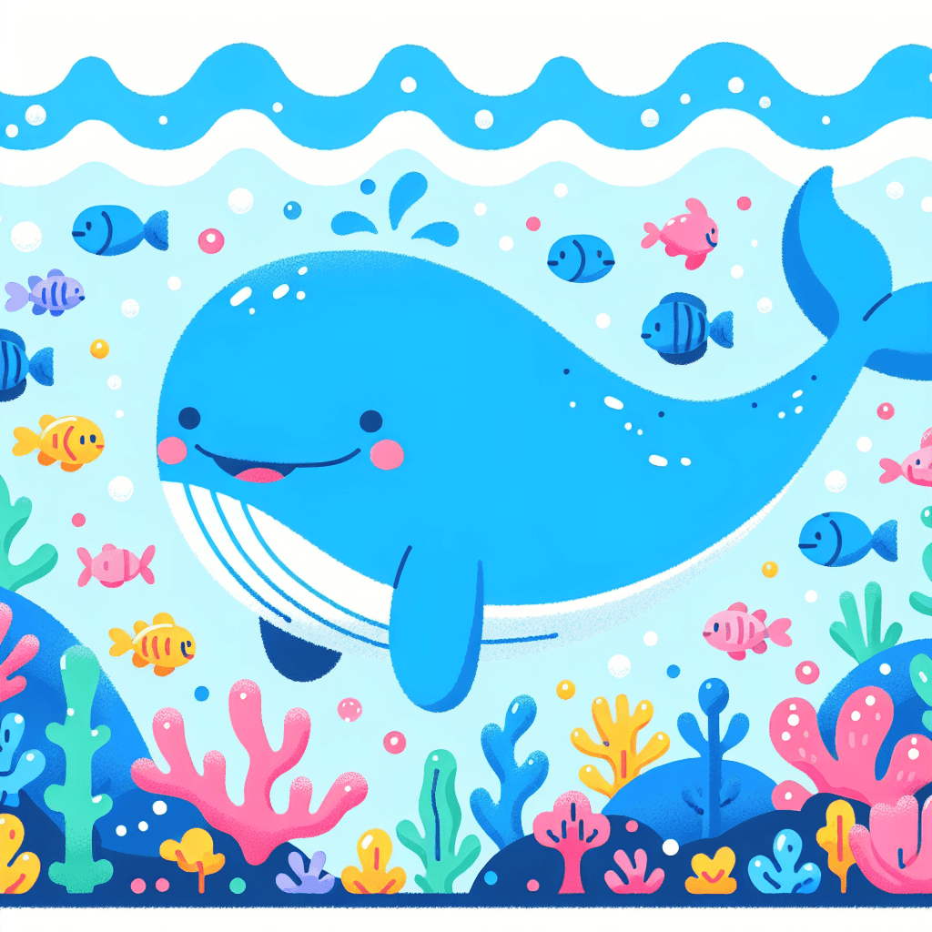 Gentle Whale Encounter Numbered Painting Kits