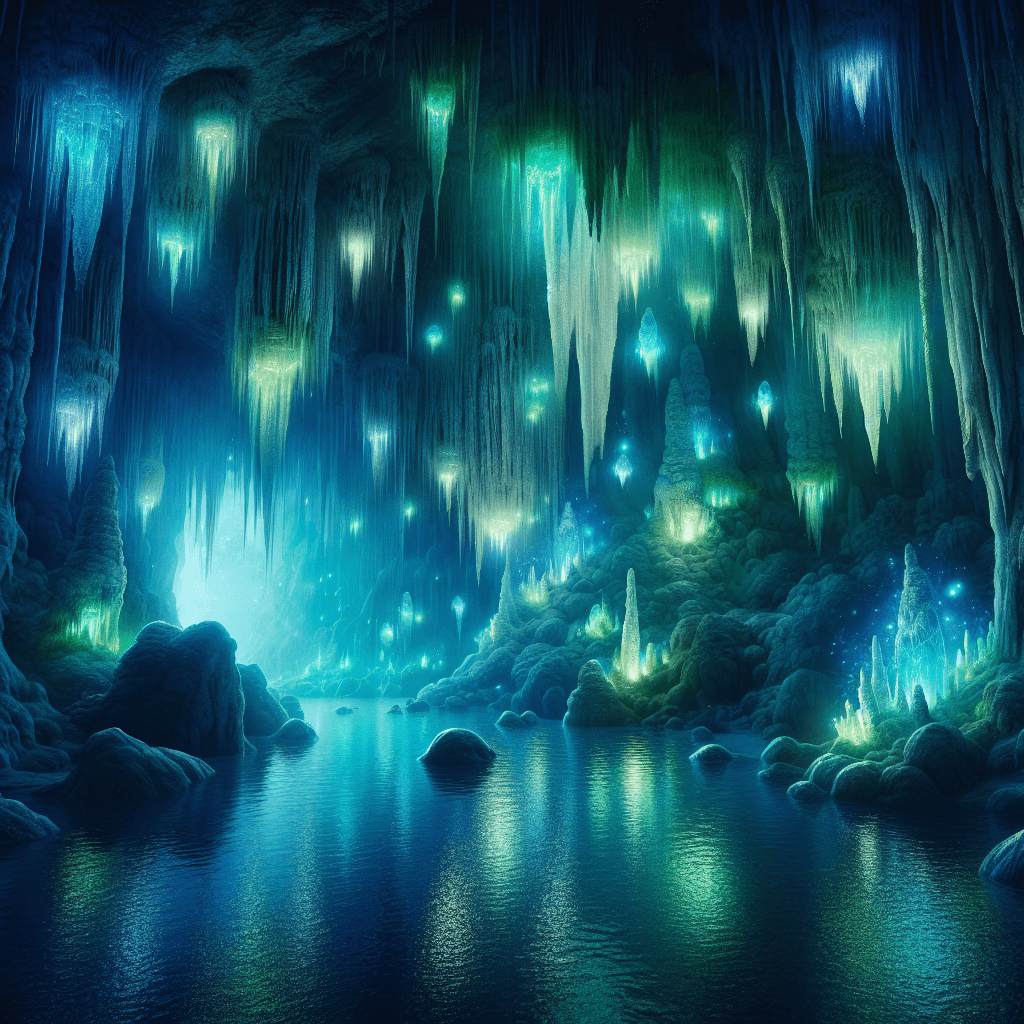 Mystical Cavern Paint By Color