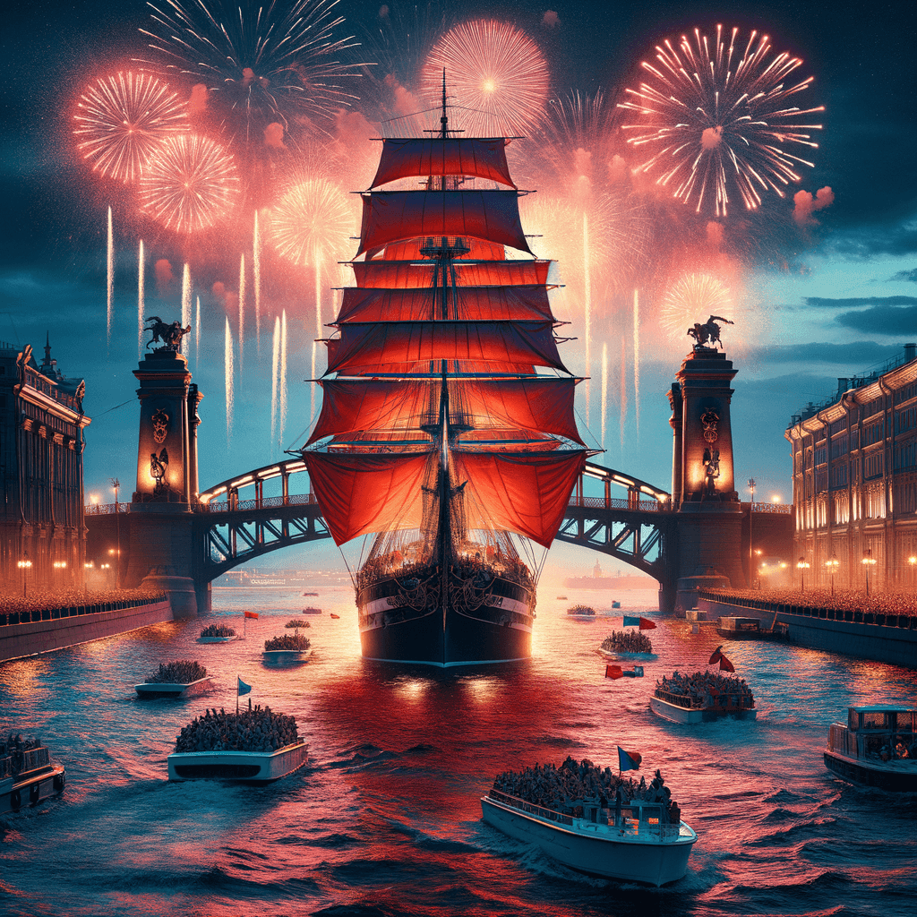 White Nights Festival - St. Petersburg, Russia Paint By Color