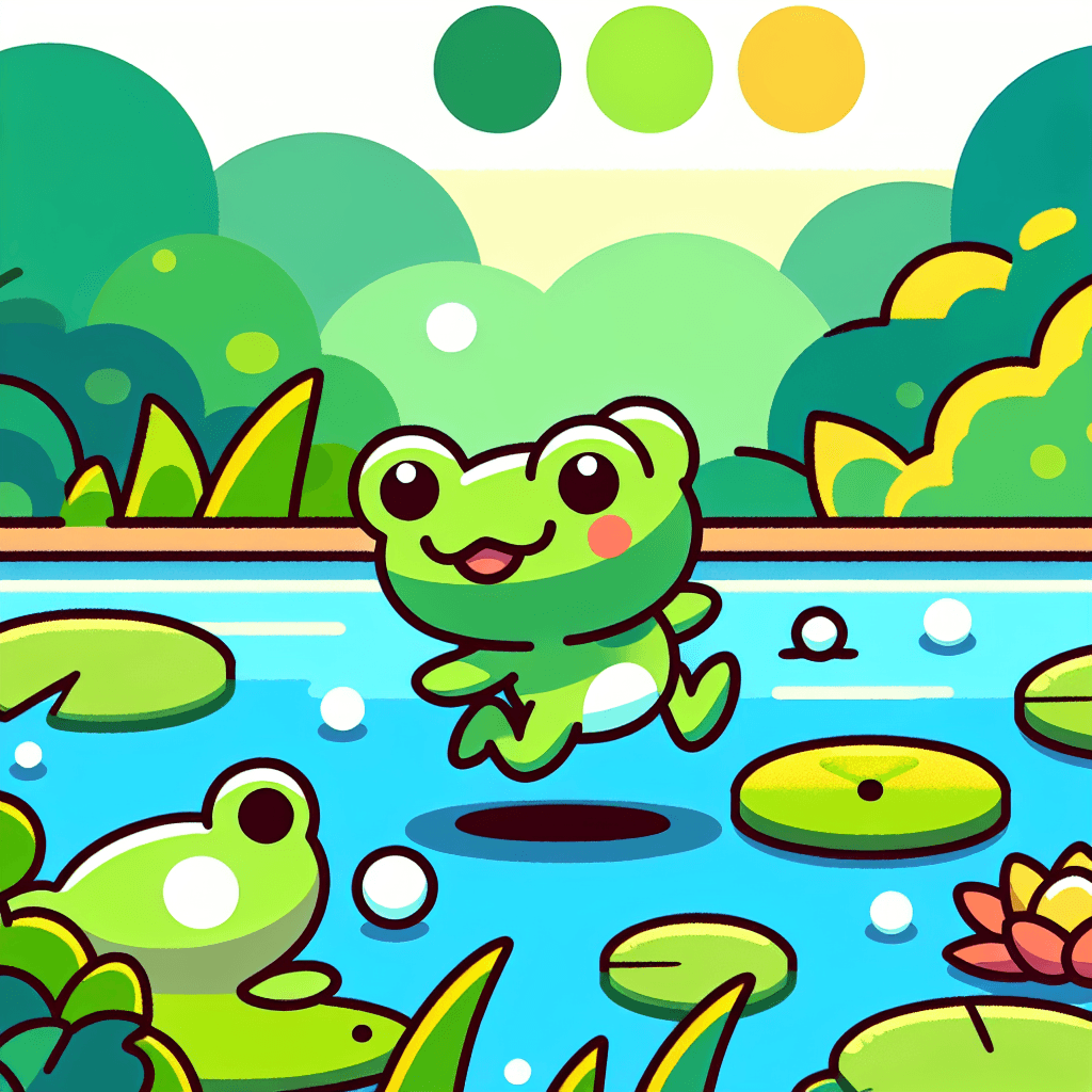 Enchanted Frog Pond Numbered Painting Kits