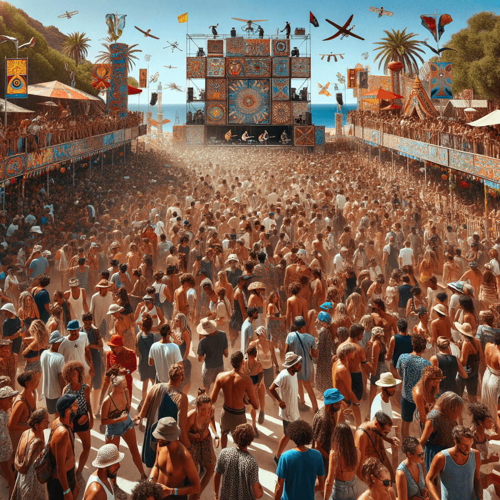 Sziget Festival - Hungary Paint By Color