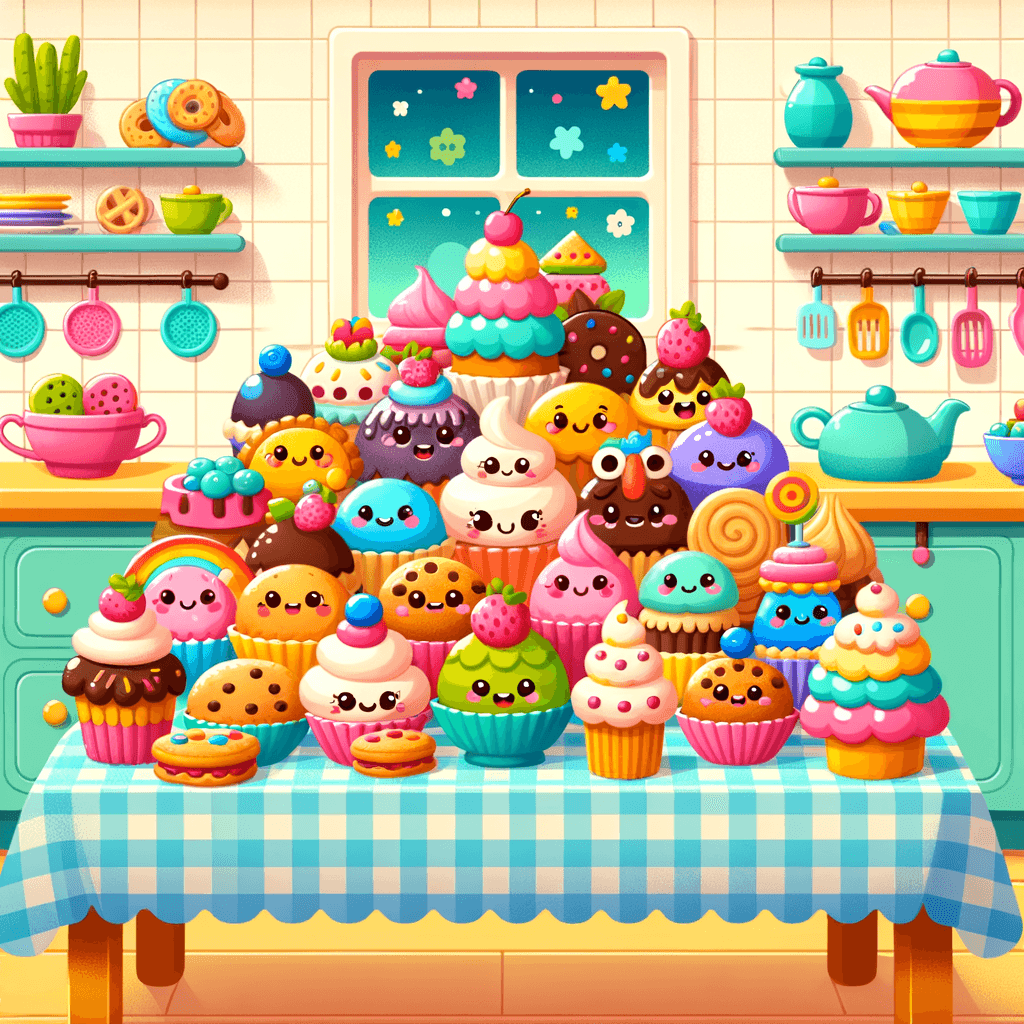 Sweet Tooth Dessert Paint By Numbers Art