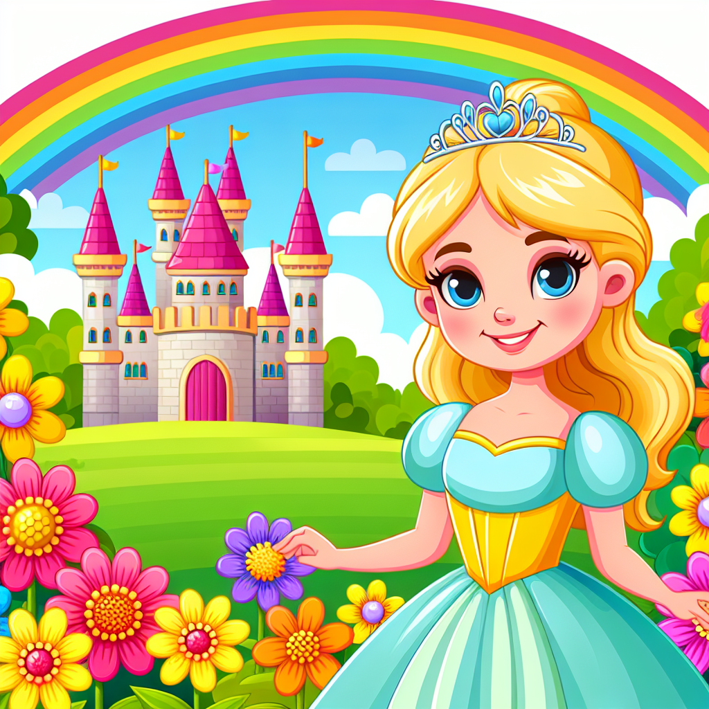 Fairy Tale Princess Number Painting