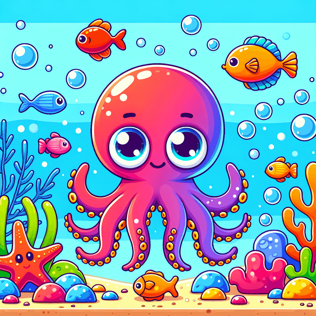 Curious Octopus Paint By Numbers