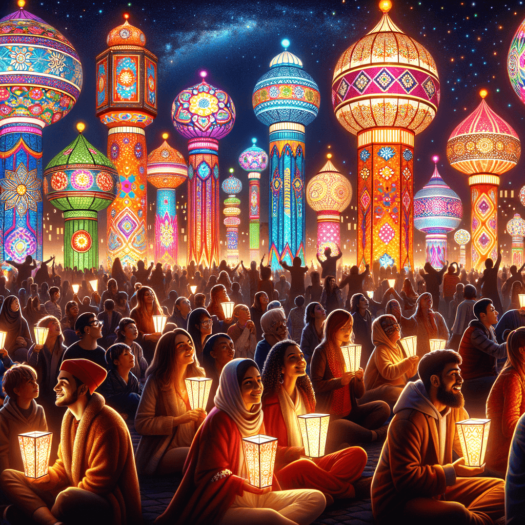 Pampanga Giant Lantern Festival - Philippines Paint By Numbers Art