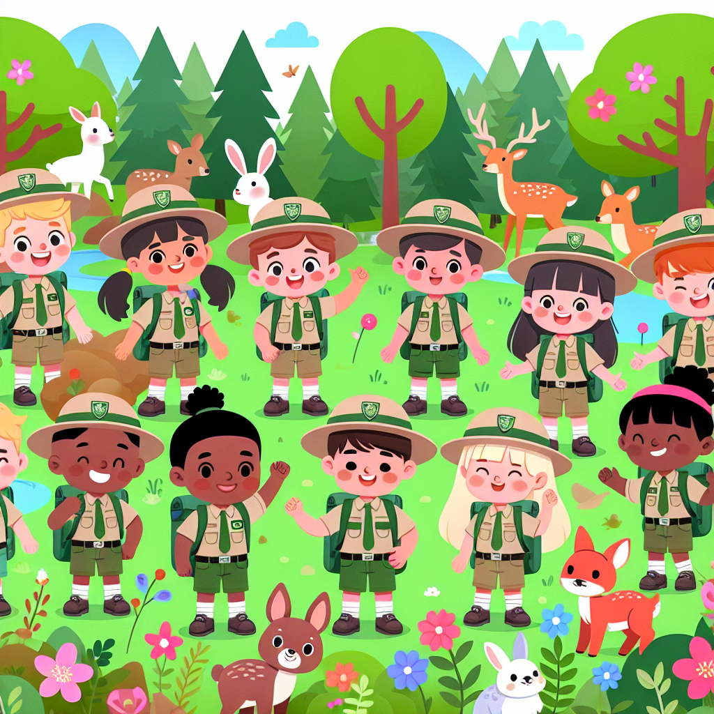 Forest Rangers Unite Painting By Numbers Kit