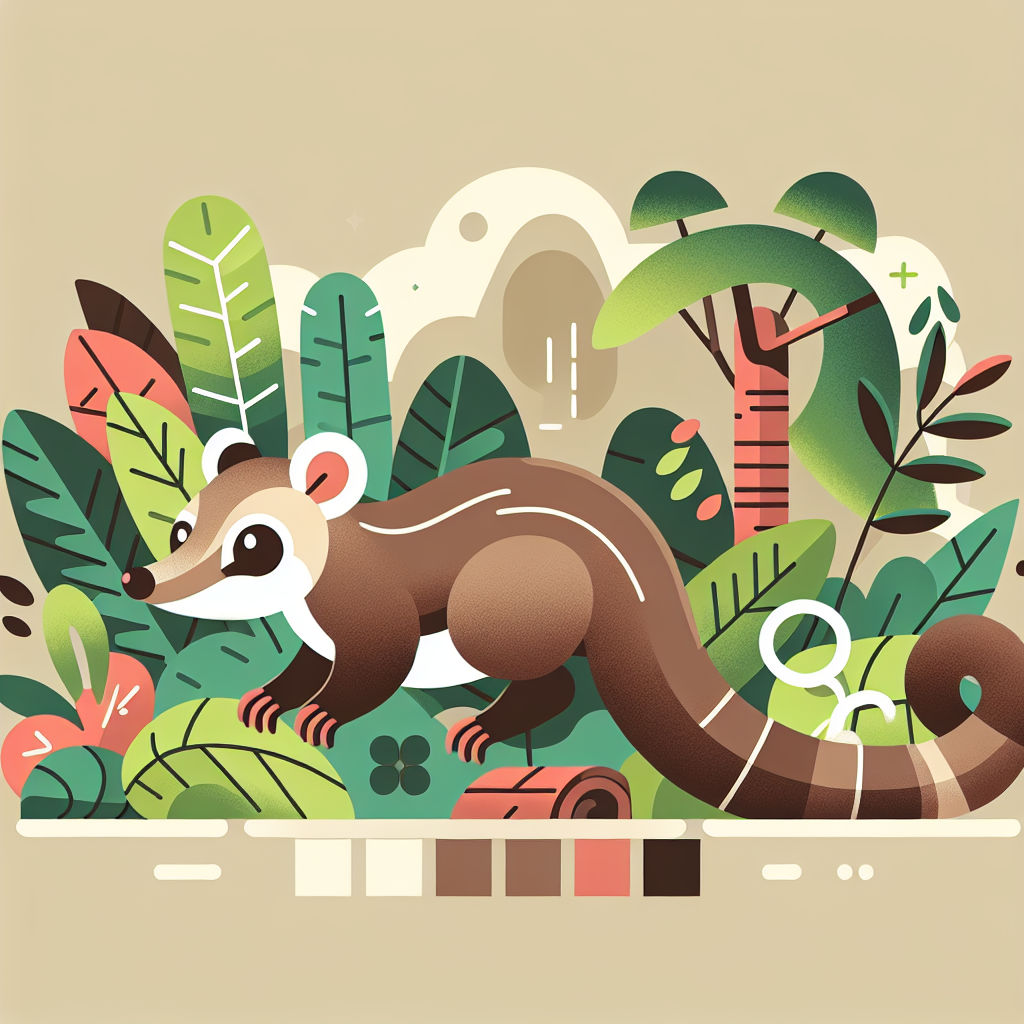 Fanciful Fossa Paint By Numbers Art