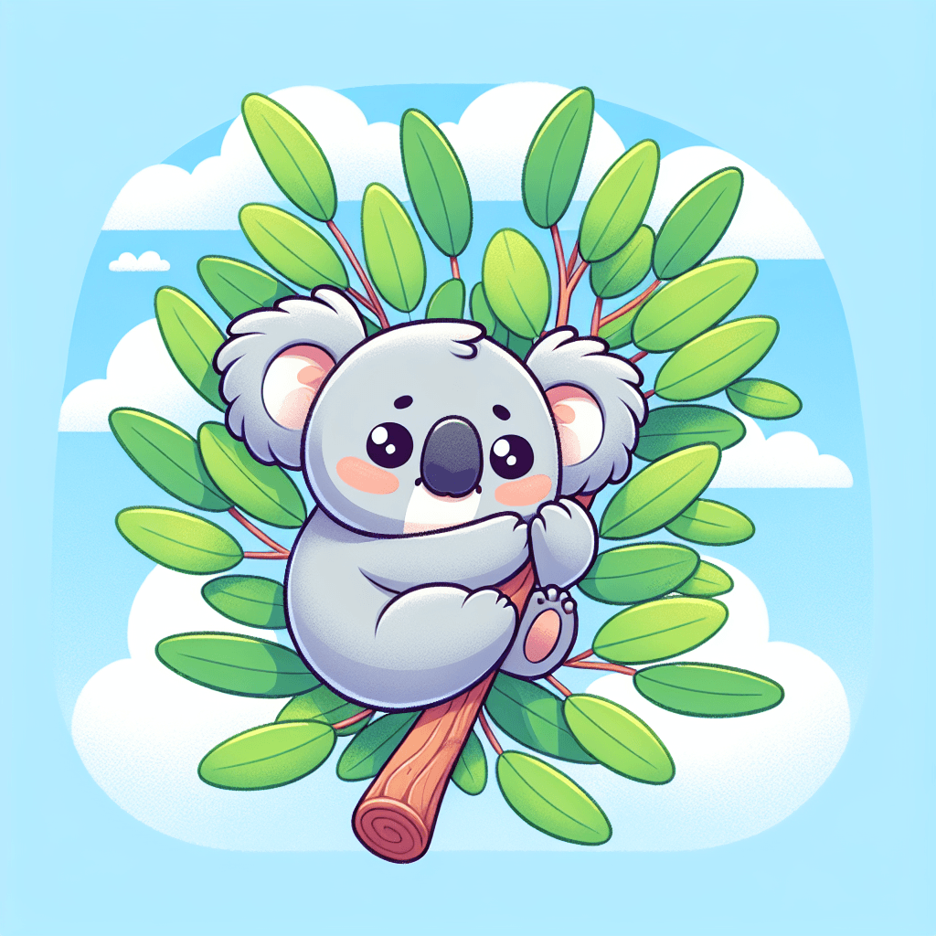 Adorable Koala Paint By Numbers Kits