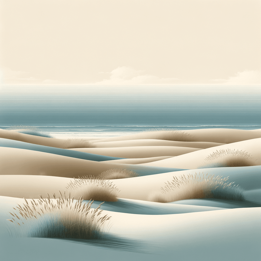 Peaceful Coastal Dunes DIY Paint By Numbers