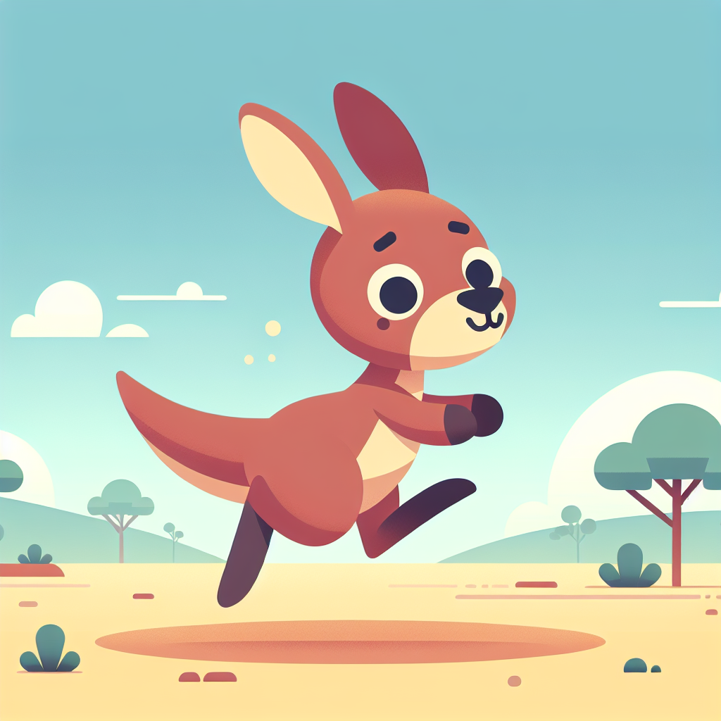 Curious Kangaroo Journey Paint By Numbers