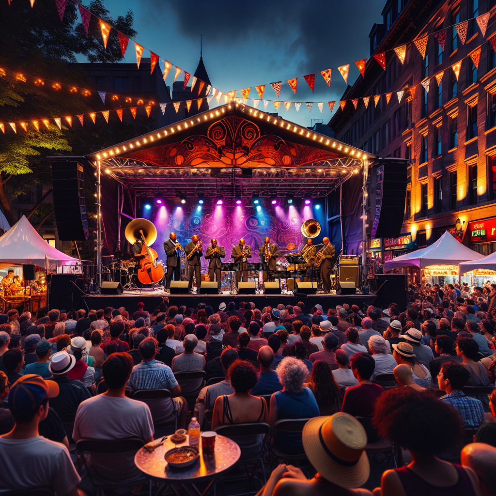 Jazz Fest - Montreal Number Painting