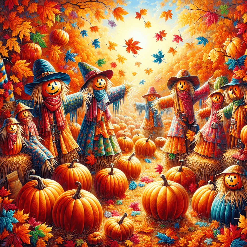 Playful Autumn Festival Paint By Numbers Kits
