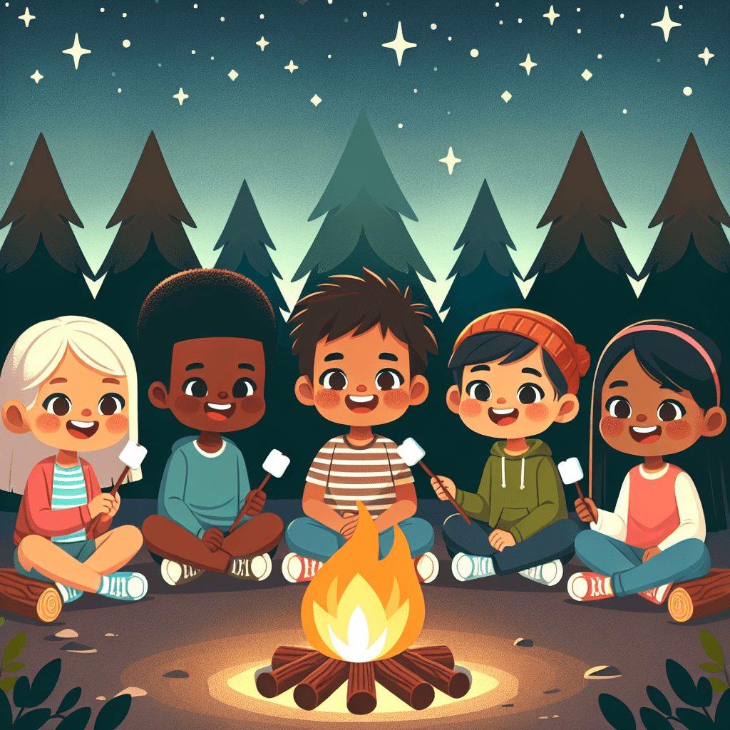 Cozy Campfire Tales Painting By Numbers Kit