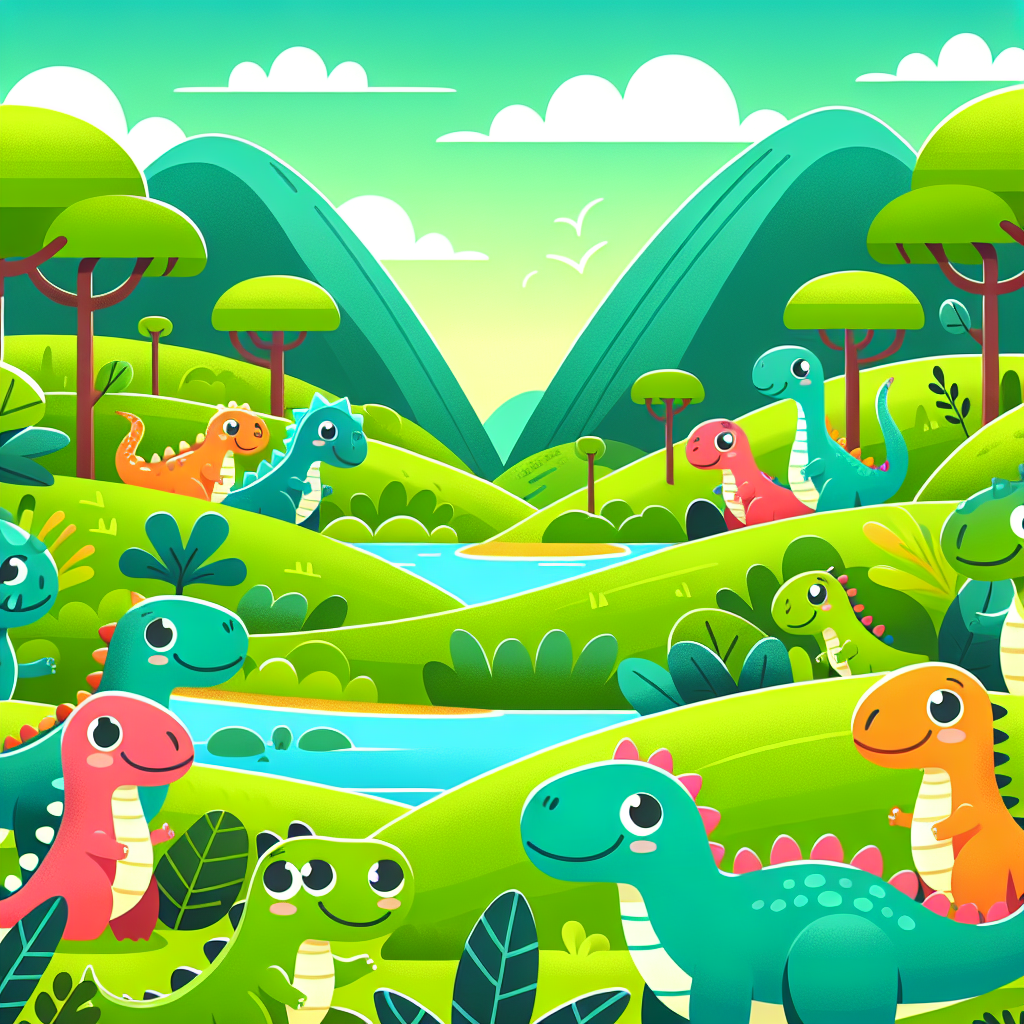 Dinosaurs Roar To Life Paint By Color