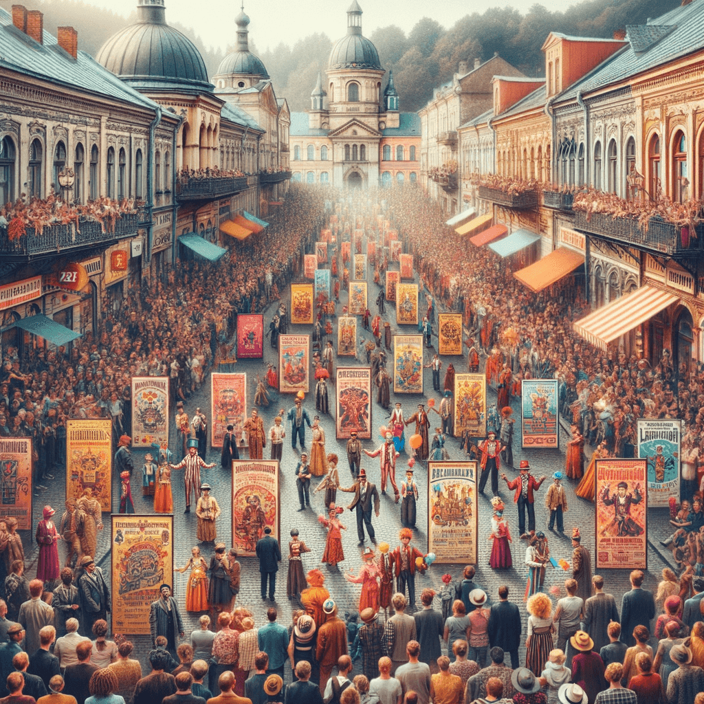 The Edinburgh Festival Fringe - Scotland Numbered Painting Kits