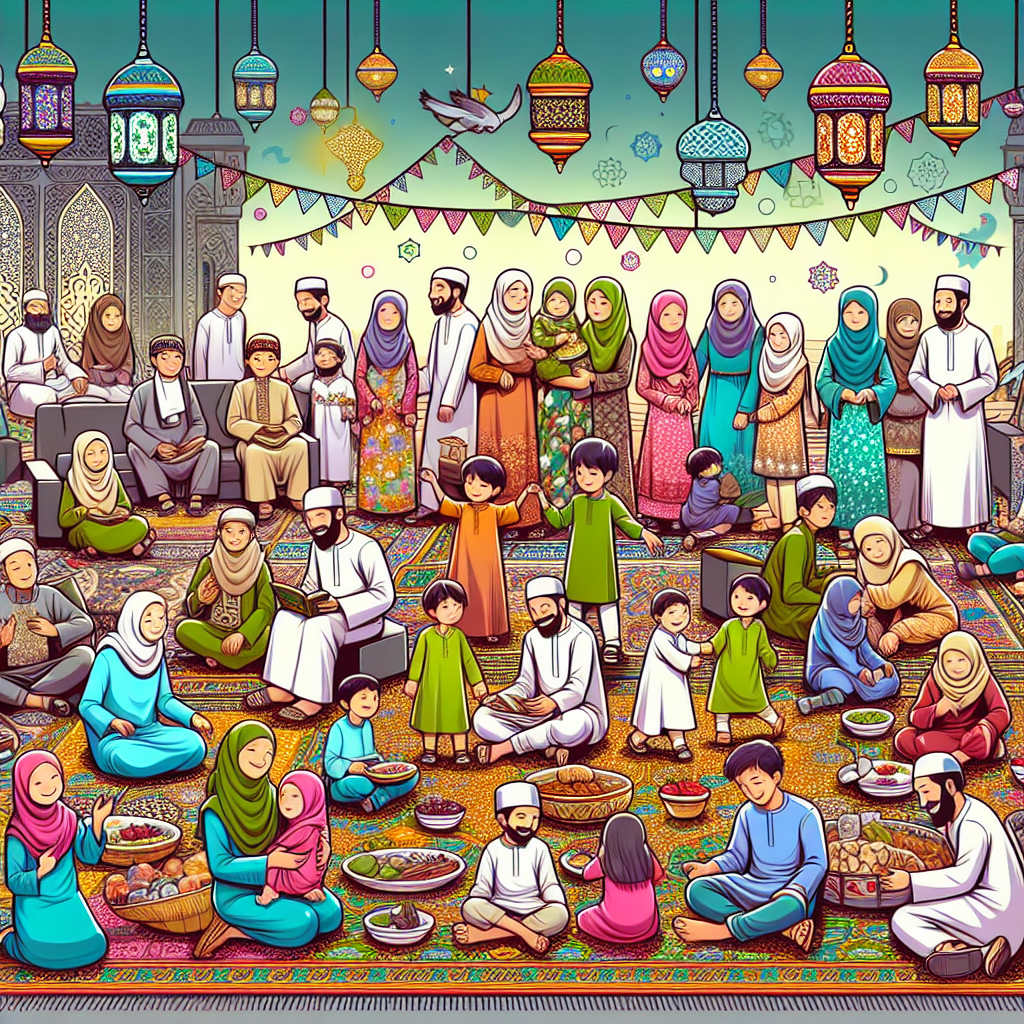 Festival Of Sacrifice (Eid Al-Adha) Painting By Numbers Kit