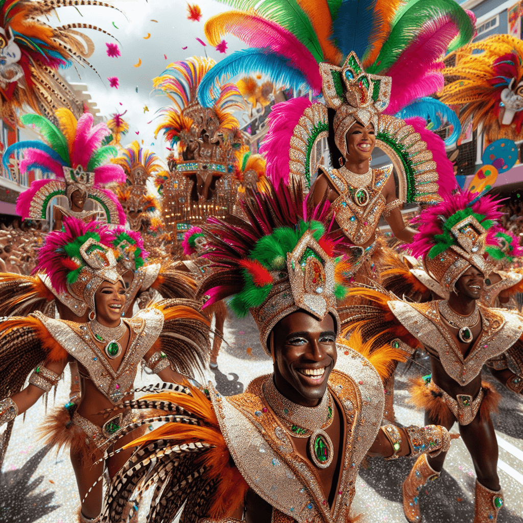 Willemstad Carnival - Curacao Painting Number Kit