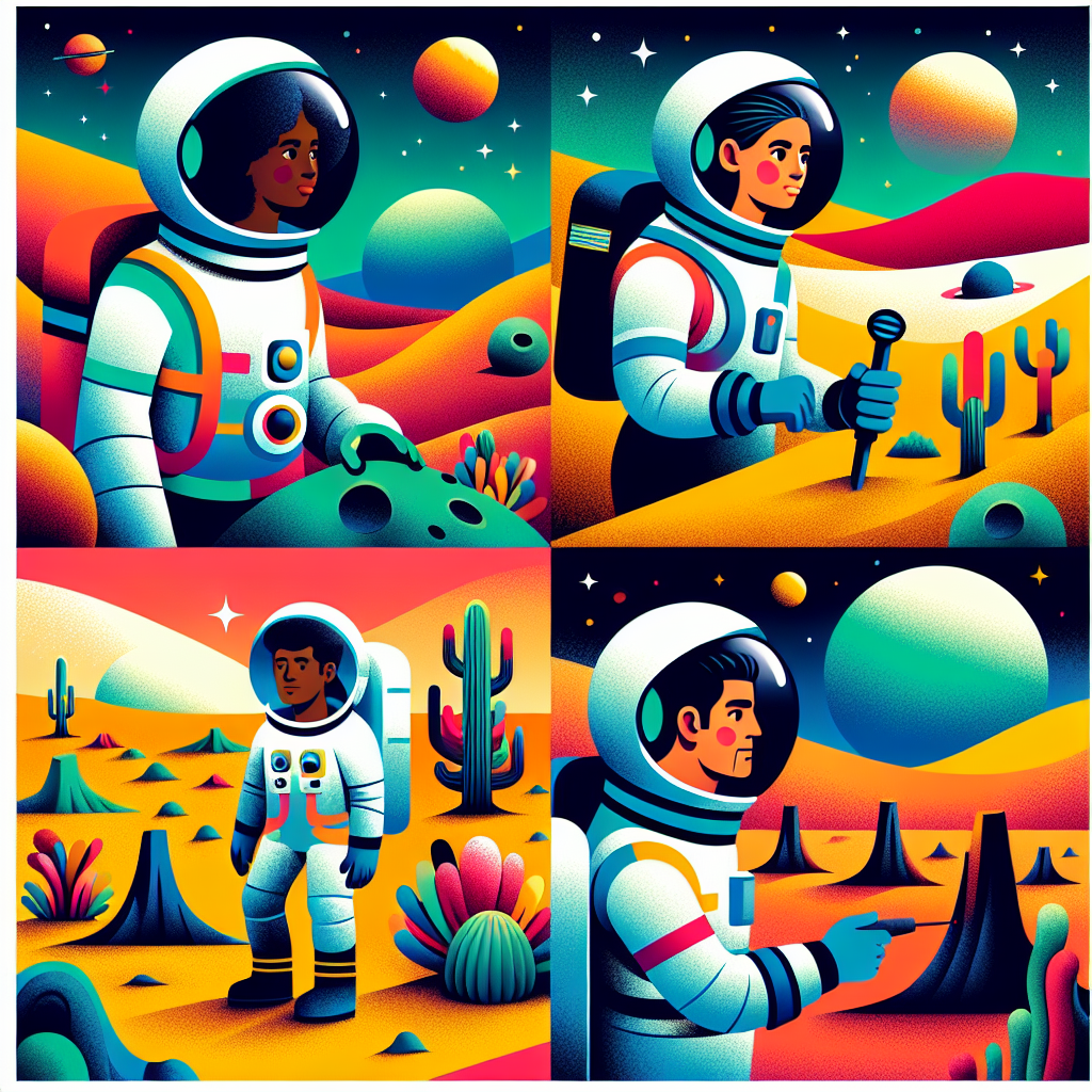 Cosmic Planetary Expedition Paint By Color