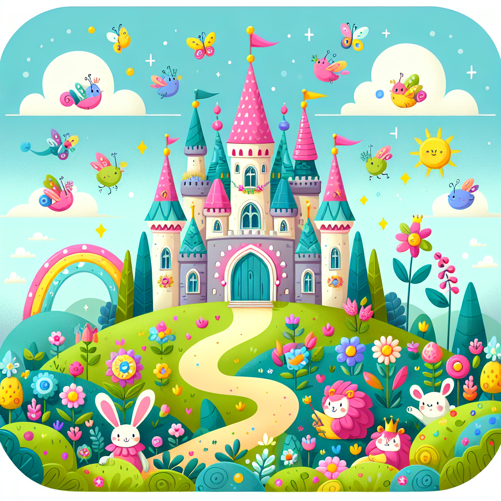 Epic Enchanted Castle Paint By Numbers