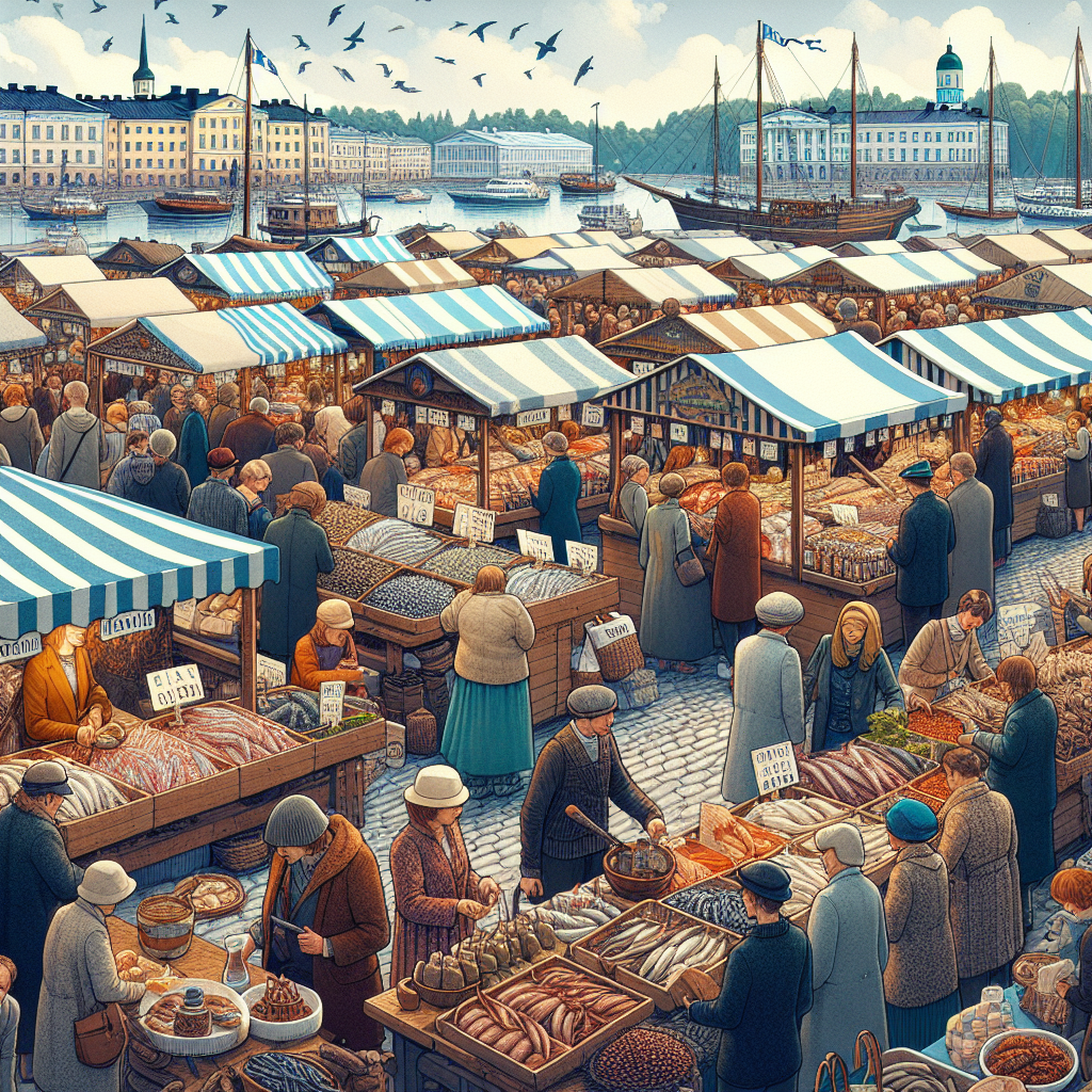 Helsinki Baltic Herring Fair - Helsinki Number Painting