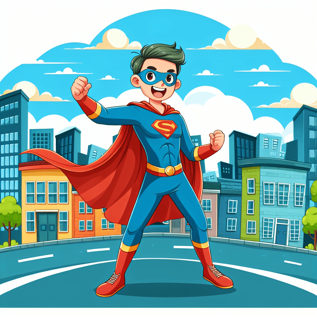 Daring Superhero Numbered Painting Kits
