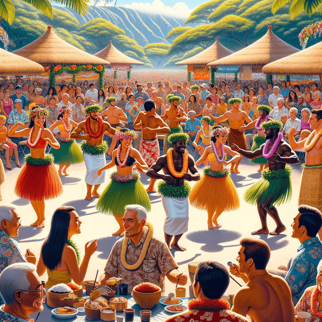 Aloha Festivals - Hawaii, United States DIY Paint By Numbers
