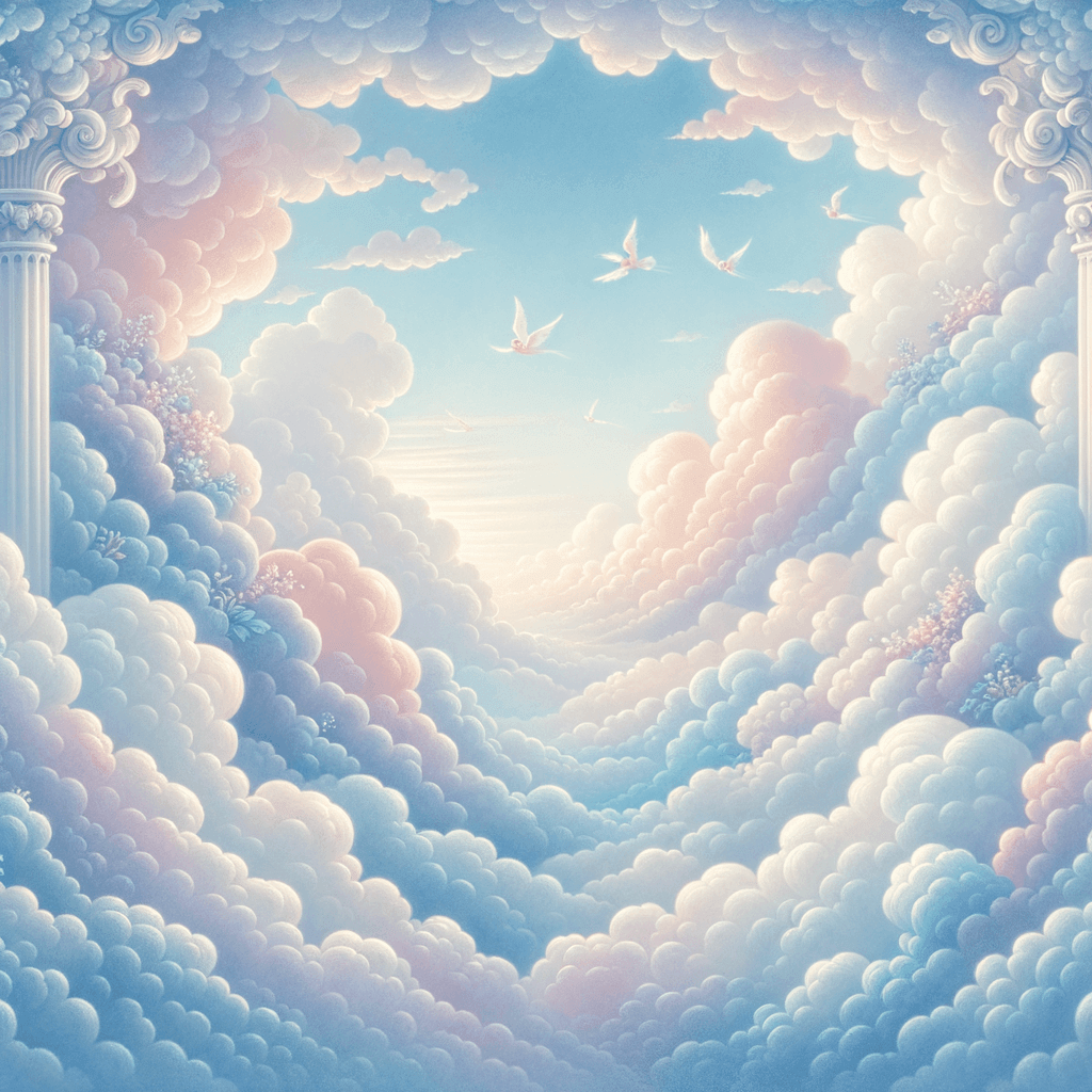 Dreamy Cloud Fantasia DIY Paint By Numbers