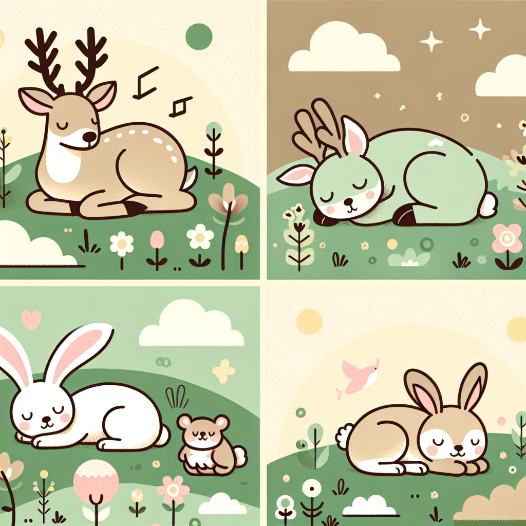 Lazy Meadow Nap Paint By Number